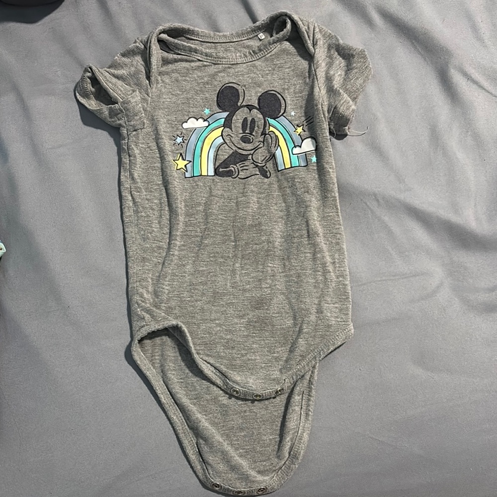 Little Sleepies Mickey onesie